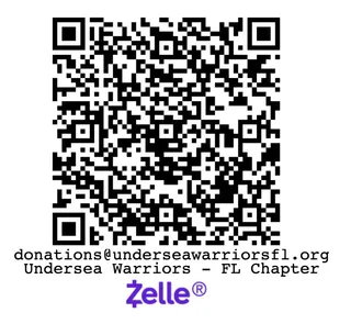 Zelle QR code for donations to Pompano Beach Chapter